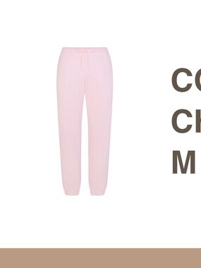 Skims cotton fleece joggers